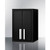 Summit CAB12TALLBLK 12" W x 12" D x 18" H Black Metal 2 Hinged Door Wall Cabinet