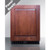 Summit SCR610BLSDIF 23.63" W Black Undercounter Refrigerator - 115 Volts