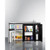 Summit CK54SINKR 54" W x 23.75" D x 39.5" H Stainless Steel and Black Finish All-in-One Combo Kitchen - 115 Volts
