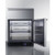 Summit SCR615TDCSS 23.63" W Stainless Steel Undercounter All-Refrigerator - 115 Volts