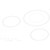 Summit CR5B30T8W White Ceramic Finish Five Burner Built-in Electric Radiant Cooktop - 240 Volts