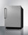 Summit ALRF49BSSTB 19.88" W Black Stainless Steel Undercounter Refrigerator-Freezer