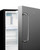 Summit ALRF49BSSTB 19.88" W Black Stainless Steel Undercounter Refrigerator-Freezer
