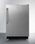 Summit ALRF49BSSTB 19.88" W Black Stainless Steel Undercounter Refrigerator-Freezer