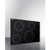 Summit CR4B30T11B Black Ceramic Finish Four Burner Electric Radiant Cooktop - 240 Volts