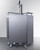 Summit BC74OSCOM 5.6 Cu. Ft. Stainless Steel Indoor or Outdoor Draft Beer Cooler Dispenser