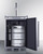Summit BC74OSCOM 5.6 Cu. Ft. Stainless Steel Indoor or Outdoor Draft Beer Cooler Dispenser