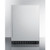 Summit FF64BCSS 23.63" W Stainless Steel Solid All-Refrigerator - 115 Volts 1-Ph