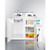 Summit C39EL 39" W x 24" D x 40" H White Exterior All-in-One Combo Kitchen - 115 Volts