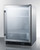 Summit SCR610BLCSS 23.63" W Stainless Steel Hinged Beverage Merchandiser - 115 Volts 1-Ph