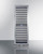 Summit SWCP2163CSS 23.5" W Stainless Steel Single Section Glass Door Dual Zone Wine Cellar - 115 Volts