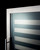 Summit SWCP2163CSS 23.5" W Stainless Steel Single Section Glass Door Dual Zone Wine Cellar - 115 Volts