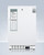 Summit ADA404REFAL 19.75" W White Accucold Medical Undercounter All-Refrigerator - 115 Volts 1-Ph
