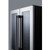 Summit ALFD24WBVCSS 24" W Stainless Steel Double Section Glass Door Wine or Beverage Center - 115 Volts