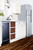 Summit SWC1840BCSS 17.75" W Stainless Steel Single Section Glass Door Wine Cellar - 115 Volts