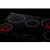 Summit CR5B30T7B Black Ceramic Finish Five Burner Built-in Electric Radiant Cooktop - 240 Volts