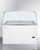 Summit NOVAGDC45KIT Brushed Aluminum Sneeze Guard Kit Fits to Summit NOVA45 Freezer