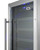 Summit SWC1840BADA 17.75" W Black Single Section Glass Door Wine Cellar - 115 Volts