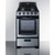 Summit PRO201SS 4 Sealed Burner 20" Gas Range