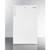 Summit FS407LW 19.25" W White Accucold Medical Undercounter All-Freezer - 115 Volts