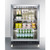 Summit SCR610BLRI 23.63" W Black Undercounter Refrigerator - 115 Volts