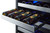 Summit SWCDRF24 23.63" W Stainless Steel Single Section Glass Door Dual Zone Wine Cellar or Refrigerator-Freezer - 115 Volts