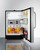 Summit ALRF49BCSS 19.88" W Stainless Steel Undercounter Refrigerator-Freezer