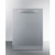 Summit DW244SSADA 23.5" W x 32.25" H Stainless Steel Built-In Dishwasher