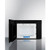 Summit MHOTR243SS 1.4 Cu. Ft. Black Exterior Light Duty Over-the-Range Microwave Oven - 115 Volts
