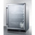 Summit SCR610BLCHCSS 24" W Stainless Steel Single Section Glass Door Wine Cellar - 115 Volts