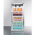Summit SCR1006 21.25" W White Hinged Door Beverage Center - 115 Volts 1-Ph