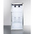 Summit SCR1006 21.25" W White Hinged Door Beverage Center - 115 Volts 1-Ph