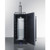Summit SBC15WK 15" W Black Stainless Steel Draft Wine Dispenser - 115 Volts