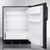 Summit FF6BKBI7ADA 23.63" W Black Solid Undercounter Refrigerator - 115 Volts 1-Ph
