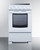 Summit REX2051WRT 4 Ceramic Glass Burner 19.75" Electric Range