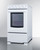 Summit REX2051WRT 4 Ceramic Glass Burner 19.75" Electric Range