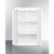 Summit CAB1218TALLWH 12" W x 12" D x 18" H White Metal 2 Hinged Door Wall Cabinet