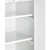 Summit CAB1218TALLWH 12" W x 12" D x 18" H White Metal 2 Hinged Door Wall Cabinet