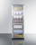 Summit SCR1401CSS 23.63" W Stainless Steel 1 Section Beverage Center - 115 Volts 1-Ph