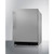Summit ALR47BCSSHV 19.88" W Stainless Steel Solid Undercounter All-Refrigerator - 115 Volts 1-Ph