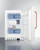 Summit ALFZ36LMCTBC 19.75" W MOMCUBE Undercounter Breast Milk All-Freezer