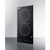 Summit CR2B15T1B Black Schott Ceramic Glass Top Two Burner Electric Radiant Cooktop - 115 Volts