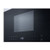 Summit MHOTR24SS 1.34 Cu. Ft. Stainless Steel and Black Exterior Light Duty Over-the-Range Microwave Oven - 115 Volts