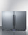 Summit FFRF36ADA 35.5" W Black Stainless Steel Refrigerator-Freezer