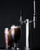 Summit SBC682CMTWIN 5.6 Cu. Ft. Stainless Steel Dual Tap Indoor or Outdoor Nitro Cold Brew Coffee Dispenser - 115 Volts