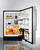 Summit ALR47BSSHV 19.88" W Stainless Steel Solid Undercounter All-Refrigerator - 115 Volts 1-Ph