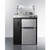Summit C30ELBK 30" W x 24.63" D x 41.5" H Stainless Steel and Black Finish All-in-One Combo Kitchen - 115 Volts