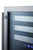 Summit ALWC532 23.5" W Black Single Section Glass Door Wine Cellar - 115 Volts