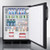 Summit FF7BK 23.63" W Black Solid Undercounter Refrigerator - 115 Volts 1-Ph