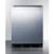 Summit FF7BKBISSHH 23.63" W Black Stainless Steel Undercounter Refrigerator - 115 Volts